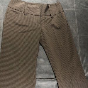 Work pants grey striped